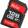 Карта памяти SDXC UHS-I U1 NETAC P600 128 ГБ, 80 МБ/с, Class 10, NT02P600STN-128G-R, 1 шт., без адаптера