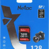 Карта памяти SDXC UHS-I U1 NETAC P600 128 ГБ, 80 МБ/с, Class 10, NT02P600STN-128G-R, 1 шт., без адаптера