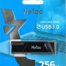 Флешка USB NETAC U336 256ГБ, USB3.0, черный [nt03u336s-256g-30bk]