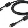 Кабель Buro HDMI (m) - DVI-D (m), GOLD , ферритовый фильтр , 10м, черный [hdmi-19m-dvi-d-10m]