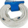 Кабель SVGA NingBo CAB016S-20m, VGA (m) - VGA (m), ферритовый фильтр , 20м, серый