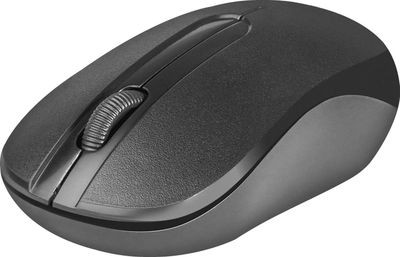 Мышь Defender Datum MM-285, оптическая, беспроводная, USB, черный [52285]