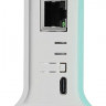 Wi-Fi роутер MIKROTIK hAP ax lite, AX600, голубой [l41g-2axd]