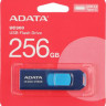 Флешка USB (Type-C) A-Data UC300 256ГБ, USB3.2, синий и голубой [acho-uc300-256g-rnb/bu]