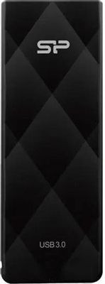 Флешка USB Silicon Power Blaze B20 128ГБ, USB3.0, черный [sp128gbuf3b20v1k]