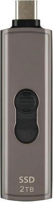 Внешний диск SSD Transcend ESD330C, 2ТБ, серый [ts2tesd330c]
