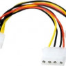 Кабель Разветвитель PREMIER 6-096-PSU-1, Molex 8981 (прямой) - Molex 8980 (прямой), 0.13м, пакет