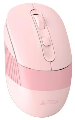 Мышь A4TECH Fstyler FB10C, оптическая, беспроводная, USB, розовый [fb10c baby pink]