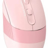 Мышь A4TECH Fstyler FB10C, оптическая, беспроводная, USB, розовый [fb10c baby pink]