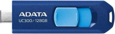 Флешка USB (Type-C) A-Data UC300 128ГБ, USB3.2, синий и голубой [acho-uc300-128g-rnb/bu]