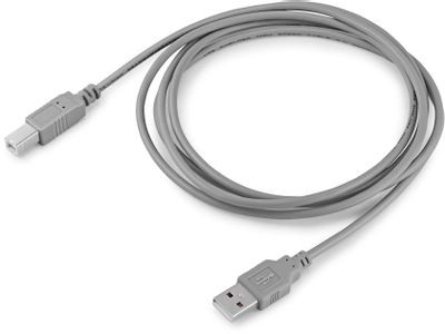 Кабель USB2.0 Buro USB A(m) - USB B(m), 1.8м, блистер, серый [bhp ret usb_bm18]