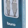 Кабель USB2.0 Buro USB A(m) - USB B(m), 1.8м, блистер, серый [bhp ret usb_bm18]