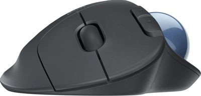 Трекбол Logitech Ergo M575, оптическая, беспроводная, USB, графитовый [910-005873]