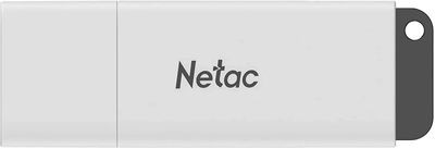 Флешка USB NETAC U185 8ГБ, USB2.0, белый [nt03u185n-008g-20wh]