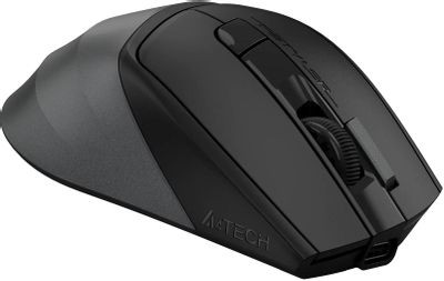 Мышь A4TECH Fstyler FG45CS Air2, оптическая, беспроводная, USB, серый [fg45cs air2 usb (stone grey)]