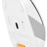Мышь A4TECH Fstyler FB10C, оптическая, беспроводная, USB, белый и серый [fb10c grayish white]