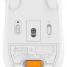 Мышь A4TECH Fstyler FB10C, оптическая, беспроводная, USB, белый и серый [fb10c grayish white]