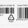 Карта памяти microSDHC UHS-I U1 NETAC P500 Eco 16 ГБ, 90 МБ/с, Class 10, NT02P500ECO-016G-R, 1 шт., с адаптером