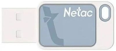 Флешка USB NETAC UA31 8ГБ, USB2.0, синий [nt03ua31n-008g-20bl]