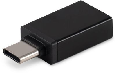 Адаптер Buro USB A(f) - USB Type-C (m), черный [bu-usb3-af-cm]
