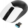 Мышь A4TECH Fstyler FB12, оптическая, беспроводная, USB, белый и черный [fb12 panda]