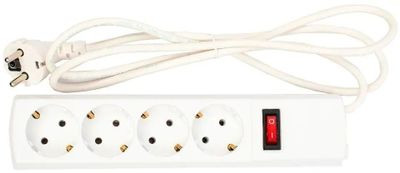 Сетевой фильтр Philips CHP4346BC/51, 5м, черный