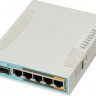 Wi-Fi роутер MIKROTIK hAP ac, AC1750, белый [rb962uigs-5hact2hnt]