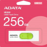 Флешка USB A-Data UV320 256ГБ, USB3.2, белый и зеленый [auv320-256g-rwhgn]