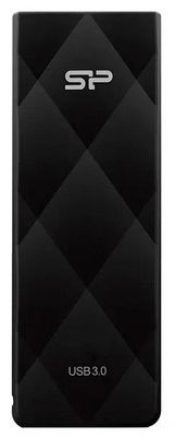 Флешка USB Silicon Power Blaze B20 16ГБ, USB3.0, черный [sp016gbuf3b20v1k]