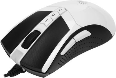 Мышь A4TECH Bloody W90 Max, игровая, оптическая, проводная, USB, белый и черный [w90 max panda]