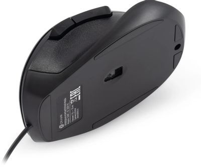 Мышь Oklick 504M, оптическая, проводная, USB, черный и серый [2004741]