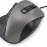 Мышь Oklick 504M, оптическая, проводная, USB, черный и серый [2004741]