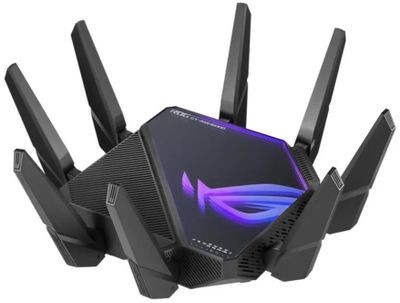 Wi-Fi роутер ASUS GT-AXE16000, AXE16000, черный