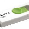 Флешка USB A-Data UV320 64ГБ, USB3.2, белый и зеленый [auv320-64g-rwhgn]