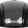 Мышь A4TECH V-Track Padless N-708X, оптическая, проводная, USB, серый