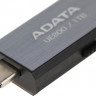Флешка USB (Type-C) A-Data UE800 1ТБ, USB3.2, серебристый [aeli-ue800-1t-csg]