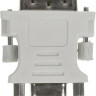 Переходник DVI DVI-I(m) - VGA (f), серый
