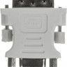 Переходник DVI DVI-I(m) - VGA (f), серый