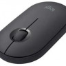 Мышь Logitech Pebble 2 M350S, оптическая, беспроводная, графитовый [910-006988]