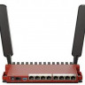 Wi-Fi роутер MIKROTIK L009UiGS-2HaxD-IN, AX600, красный