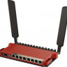 Wi-Fi роутер MIKROTIK L009UiGS-2HaxD-IN, AX600, красный