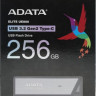 Флешка USB (Type-C) A-Data UE800 256ГБ, USB3.2, серебристый [aeli-ue800-256g-csg]