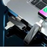 Флешка USB NETAC US1 256ГБ, USB3.0, черный и серебристый [nt03us11c-256g-32bk]