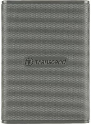 Внешний диск SSD Transcend TS2TESD360C, 2ТБ, серый