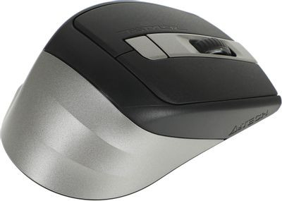 Мышь A4TECH Fstyler FB35C, оптическая, беспроводная, USB, серый и черный [fb35c smoky grey]