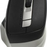 Мышь A4TECH Fstyler FB35C, оптическая, беспроводная, USB, серый и черный [fb35c smoky grey]