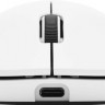 Мышь Logitech G Pro X Superlight 2, игровая, оптическая, беспроводная, USB, белый [910-006642]