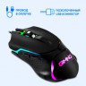Мышь Oklick 703GM, игровая, оптическая, проводная, USB, черный [1533541]