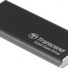 Внешний диск SSD Transcend TS2TESD265C, 2ТБ, серый