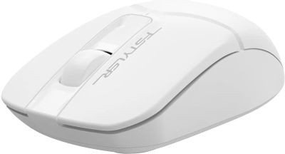 Мышь A4TECH Fstyler FG12, оптическая, беспроводная, USB, белый [fg12 white]